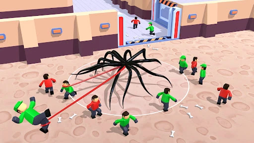 Gameplay screenshot 1 from Alien Invasion: RPG Idle Space - Arcade game